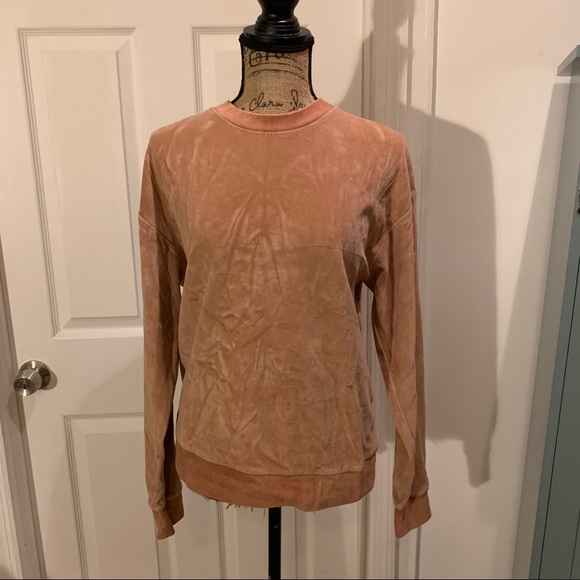 Topshop velvet sweatshirt - Picture 2 of 5